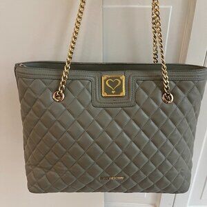 Love Moschino Quilted Tote